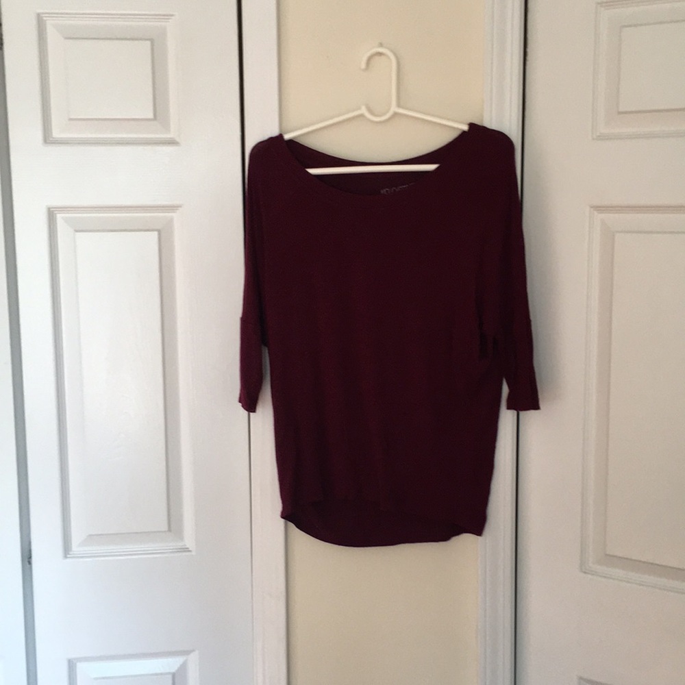 Urban out fitter shirt deep red
